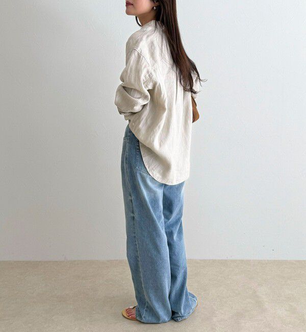 fredy emue「LINEN100 2WAYカシュクールシャツ」|シャツ・ブラウス|