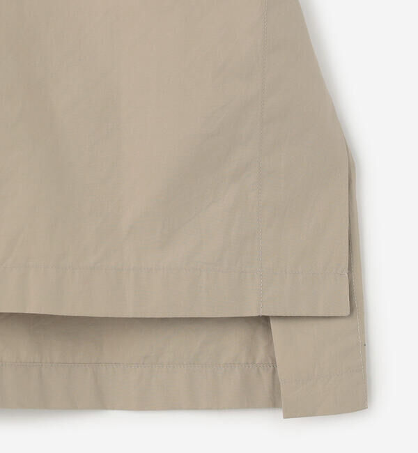 DANTON「DANTON | コットン サイドスリット半袖シャツ WOMEN」|シャツ・ブラウス|