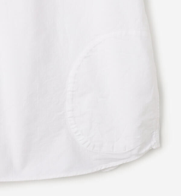 DANTON「DANTON | オックスフォード 丸襟半袖プルオーバーシャツ SOLID WOMEN」|シャツ・ブラウス|