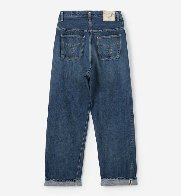  「orSlow | HIGH WAIST SELVEDGE DENIM PANTS USED WOMEN」|デニム|