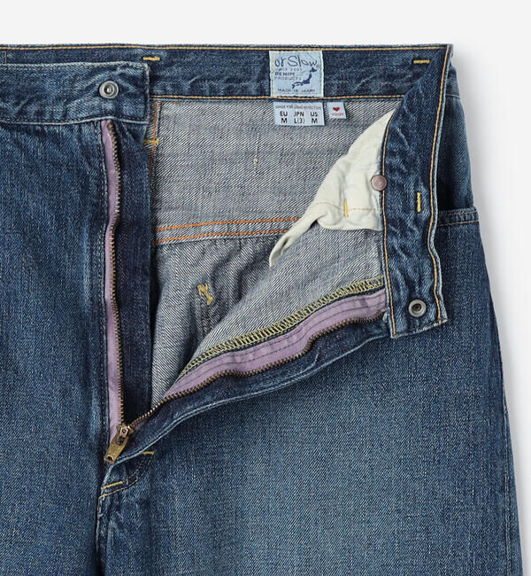  「orSlow | HIGH WAIST SELVEDGE DENIM PANTS USED WOMEN」|デニム|
