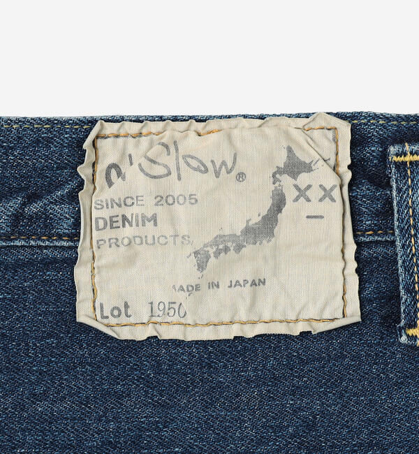  「orSlow | HIGH WAIST SELVEDGE DENIM PANTS USED WOMEN」|デニム|