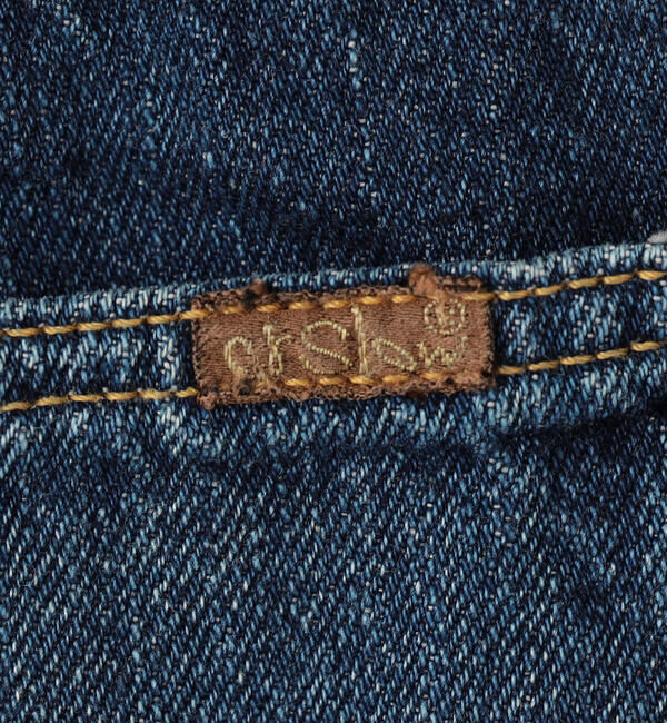  「orSlow | HIGH WAIST SELVEDGE DENIM PANTS USED WOMEN」|デニム|