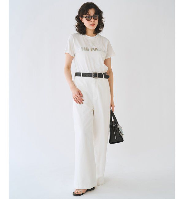 THE PAUSE「＜WEB限定＞【THE PAUSE】THE PAUSEメタリックTシャツ」|Tシャツ・カットソー|