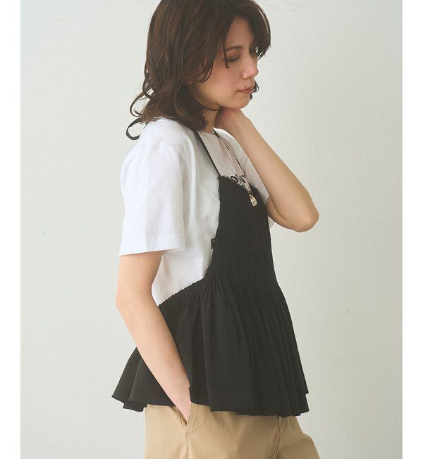  「ホルターネックギャザーブラウス」|シャツ・ブラウス|
