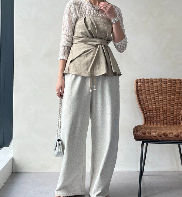  「レースプルオーバー」|Tシャツ・カットソー|