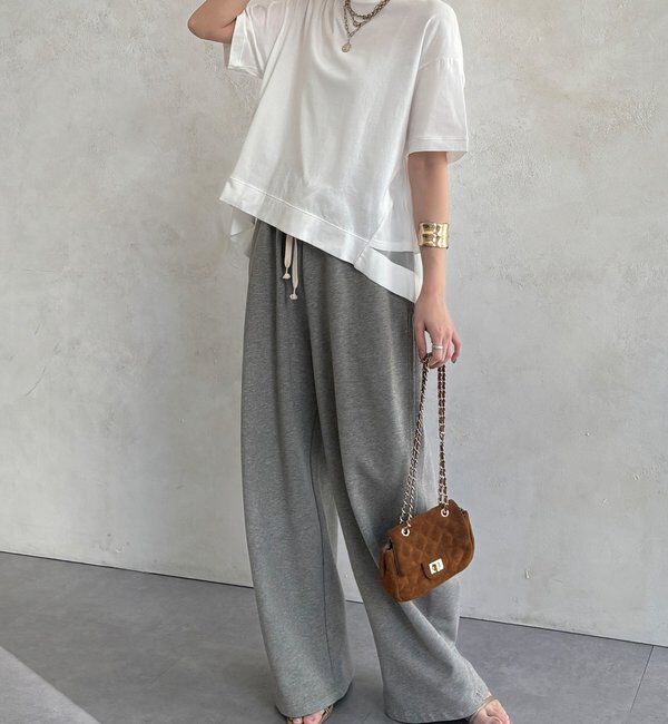  「【WEB限定】バックチュールプルオーバー」|Tシャツ・カットソー|