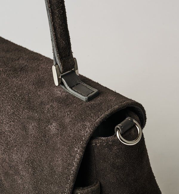  「《WEB限定》スエードフラップミニトートバッグ」|トートバッグ|