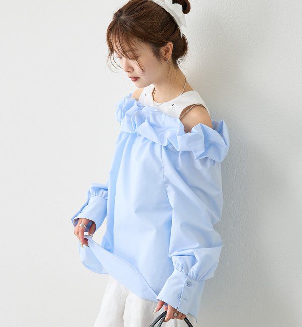  「コットンキャンディブラウス」|シャツ・ブラウス|