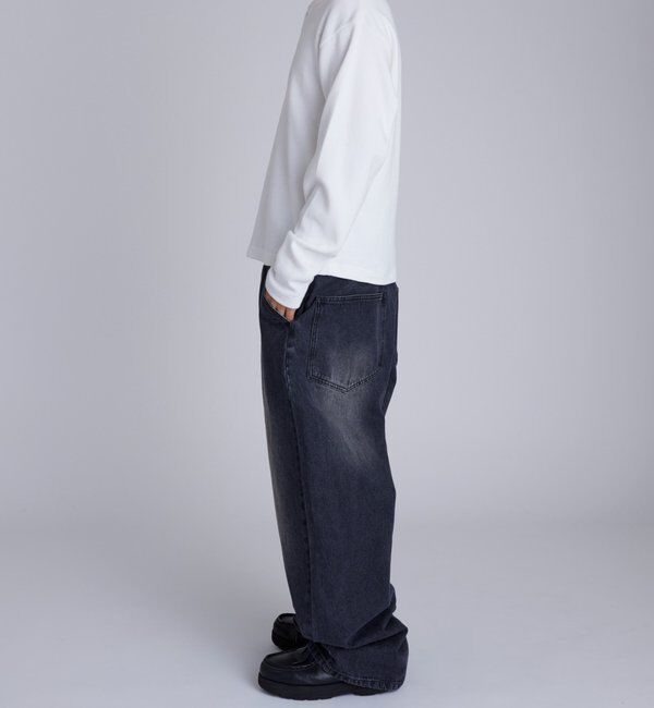  「【UNISEX】Sourcreamワッフルヘンリーネックトップス」|Tシャツ・カットソー|