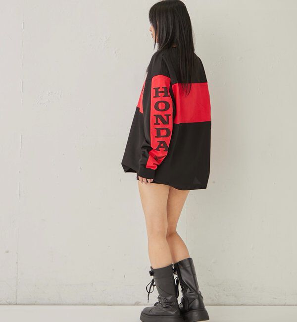  「【HONDA&times;Sourcream】 BMX LONG SLEEVE TEE」|Tシャツ・カットソー|
