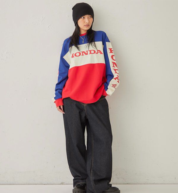  「【HONDA&times;Sourcream】 BMX LONG SLEEVE TEE」|Tシャツ・カットソー|