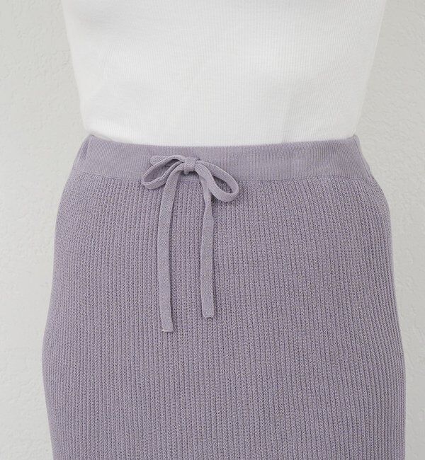  「シアープリーツニットスカート」|スカート|