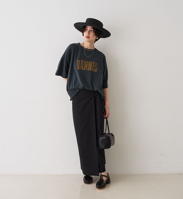 Rouge vif「【REMI RELIEF/レミレリーフ】別注 VANNES ロゴTEE/Tシャツ」|Tシャツ・カットソー|