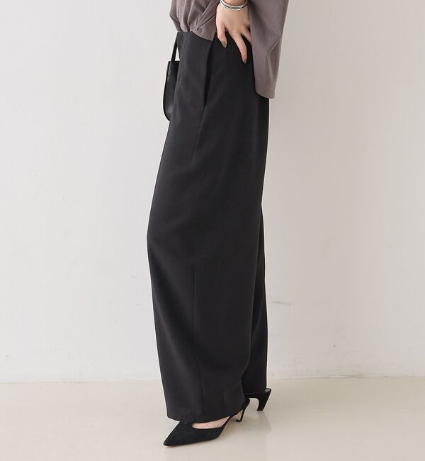 Rouge vif「【セットアップ対応】脇シームレスワイドカーブパンツ」|その他|