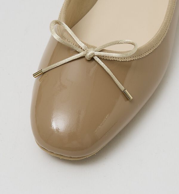 AU BANNISTER「撥水レザーバレエシューズ」|バレエシューズ|