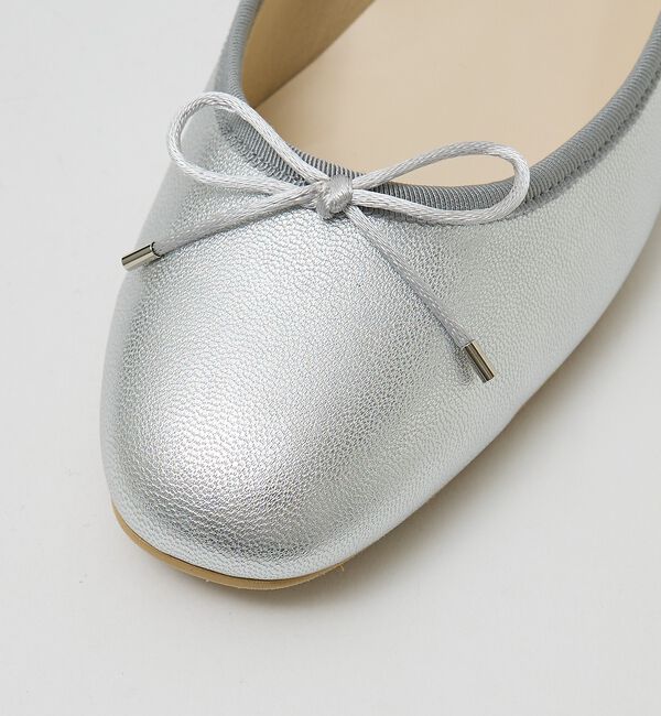 AU BANNISTER「撥水レザーバレエシューズ」|バレエシューズ|