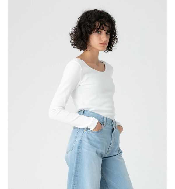 allureville「2WAYオープンヨークRIB プルオーバー」|その他|