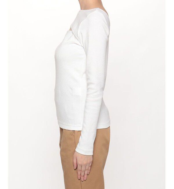 allureville「2WAYオープンヨークRIB プルオーバー」|その他|