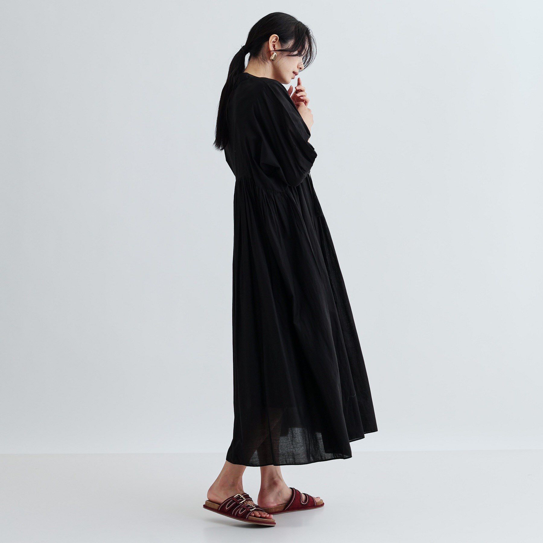 GALLEST「ピンタックコットンワンピース」|ワンピース|