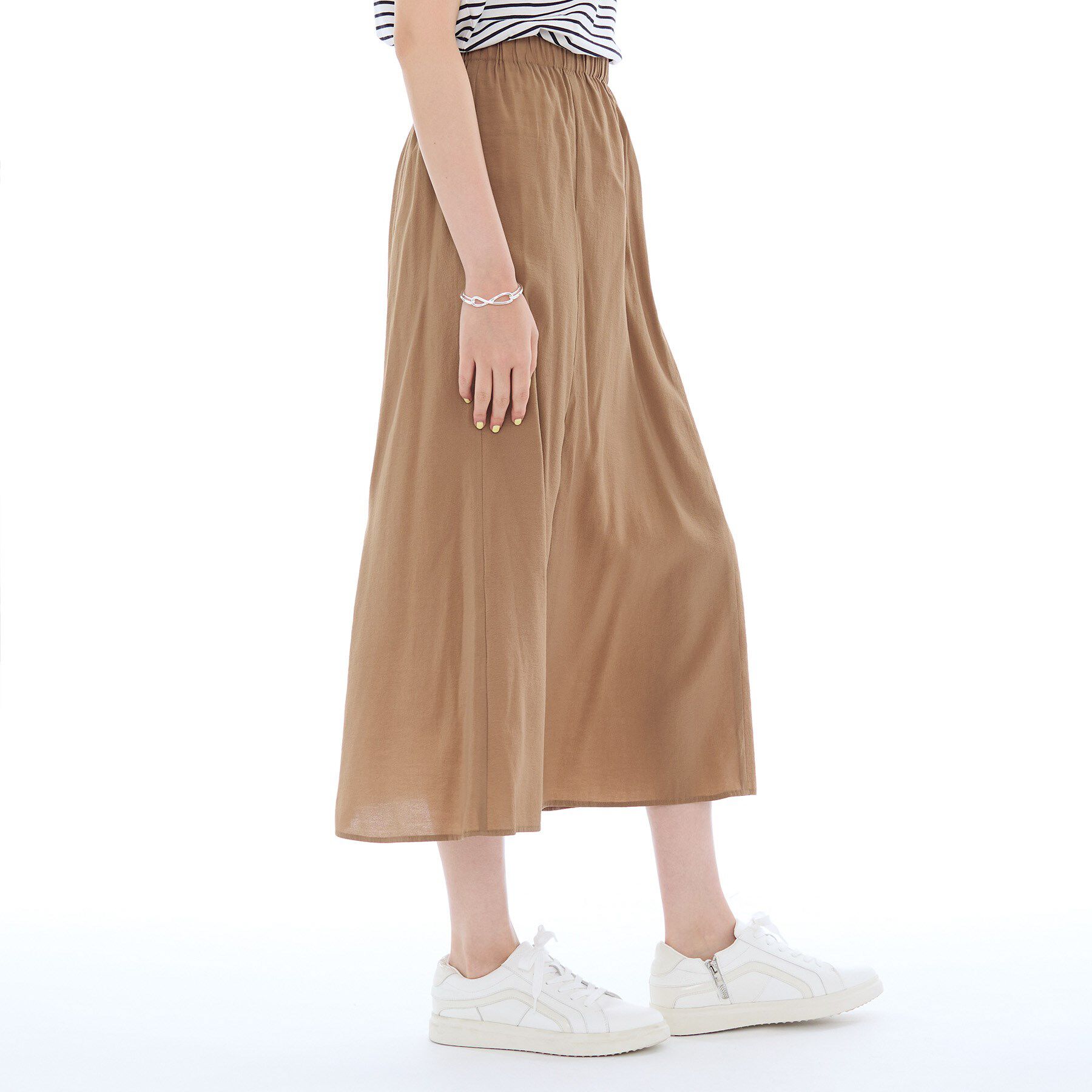 INDIVI「タンブラーフレアスカート」|スカート|