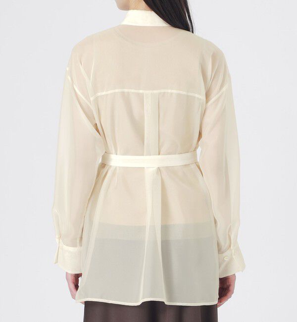  「シフォンジーシアーシャツ」|シャツ・ブラウス|