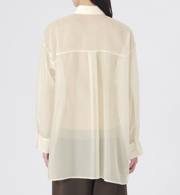  「シフォンジーシアーシャツ」|シャツ・ブラウス|