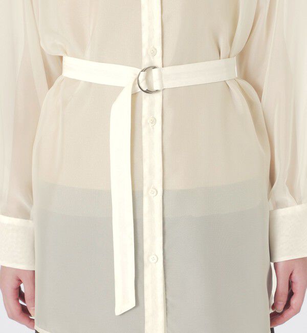  「シフォンジーシアーシャツ」|シャツ・ブラウス|