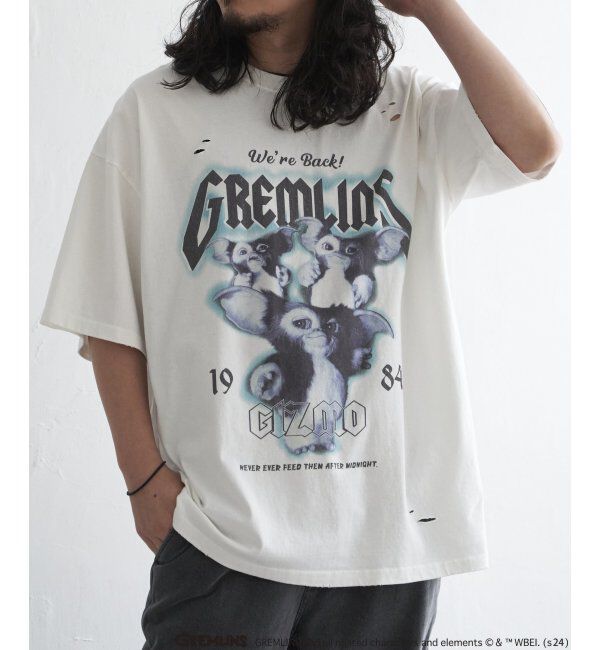 VENCE share style「GREMLINS グレムリン ダメージTシャツ」|Tシャツ・カットソー|
