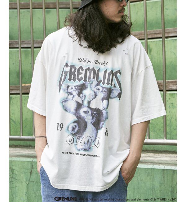 VENCE share style「GREMLINS グレムリン ダメージTシャツ」|Tシャツ・カットソー|