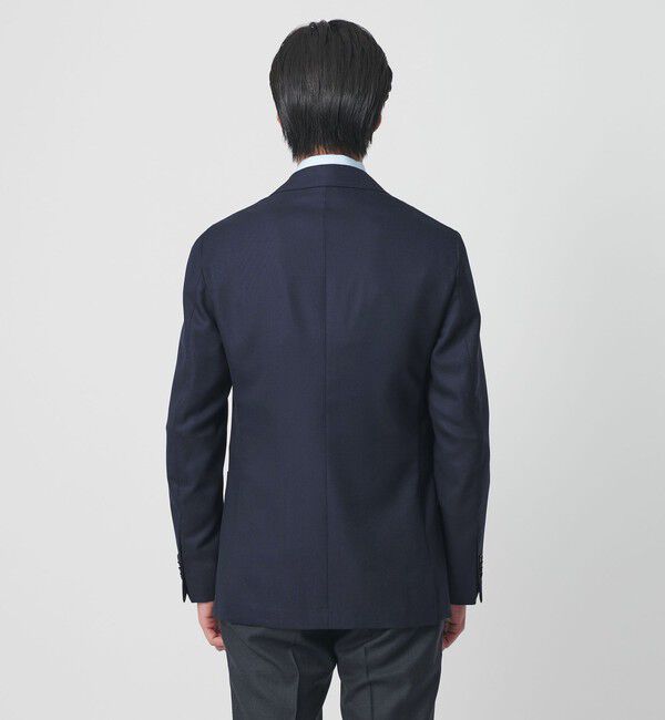 UNITED ARROWS「タスマニアウール メッシュ 3ボタン シングル ジャケット S-MODEL　ヨコストレッチ」|テーラードジャケット|