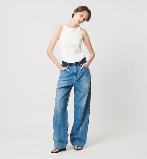 AEWEN MATOPH「＜AEWEN MATOPH＞リブ アメリカンスリーブタンクトップ」|タンクトップ|