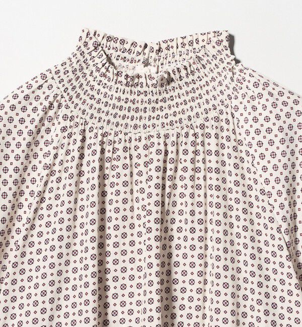 UNITED ARROWS「シャーリング ハイネック シャツ ブラウス」|シャツ・ブラウス|