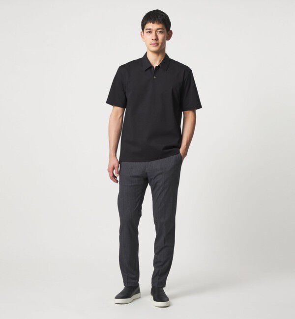 UNITED ARROWS「ポンチ ポロシャツ UA COZY 抗菌防臭 接触冷感」|Tシャツ・カットソー|