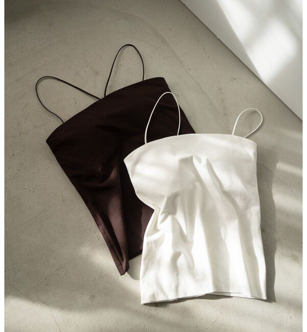 UNITED ARROWS green label relaxing「ホルターネックキャミソール / カップインナー」|キャミソール|