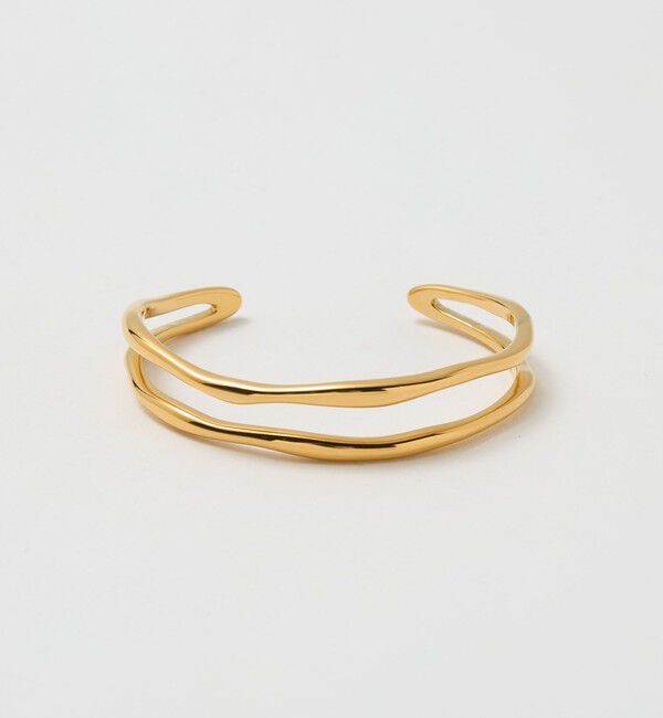 UNITED ARROWS green label relaxing「ダブル ライン バングル 2」|ブレスレット・バングル|