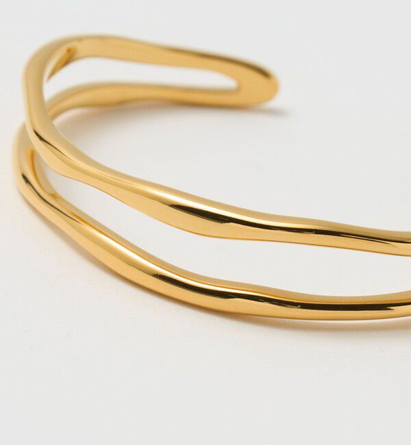 UNITED ARROWS green label relaxing「ダブル ライン バングル 2」|ブレスレット・バングル|