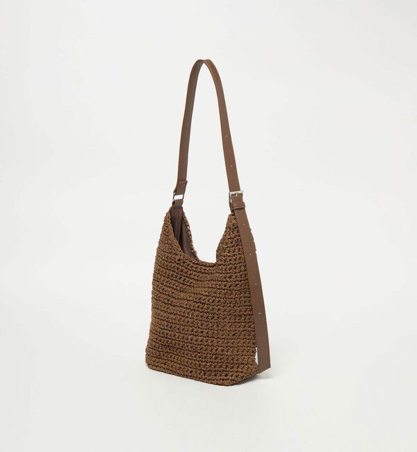 UNITED ARROWS green label relaxing「ペーパーコード ショルダーバッグ」|かごバッグ|