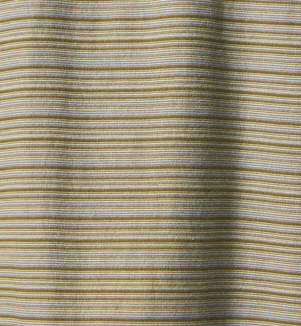 STEVEN ALAN「＜Steven Alan＞ オーガニックコットン マルチボーダー ショートスリーブ Tシャツ」|Tシャツ・カットソー|