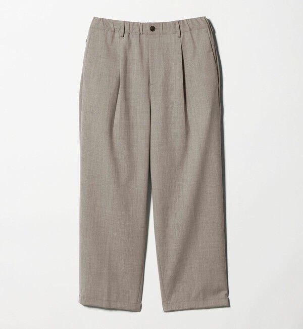 BEAUTY&YOUTH UNITED ARROWS「ウーステッド バギー イージー パンツ NO.10 ウォッシャブル」|チノ|