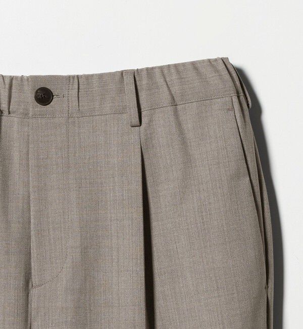 BEAUTY&YOUTH UNITED ARROWS「ウーステッド バギー イージー パンツ NO.10 ウォッシャブル」|チノ|