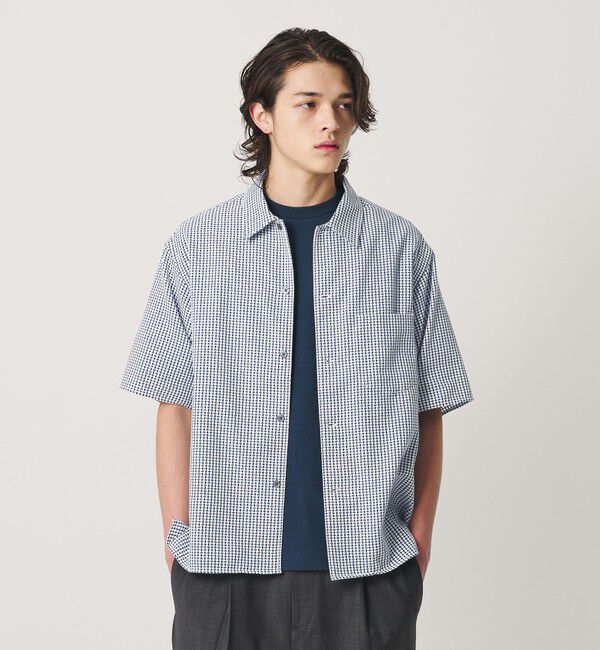 BEAUTY&YOUTH UNITED ARROWS「コクーン ドビー キャンプカラー シャツ GRANDE型」|シャツ・ブラウス|ROYAL