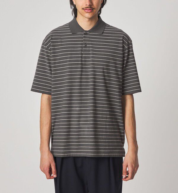 STEVEN ALAN「＜Steven Alan＞ ツイスト ボーダー ポロシャツ」|ポロシャツ|