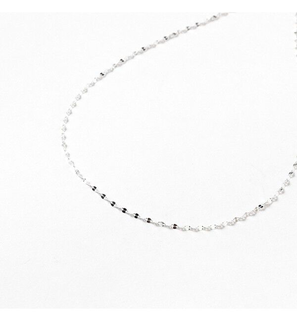 Ray BEAMS 「シルバー ペタルチェーン ネックレス」|ネックレス|