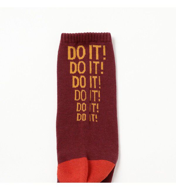 BEAMSBOY「【別注】ROSTER SOX / WE CAN DO IT SOX」|ソックス|