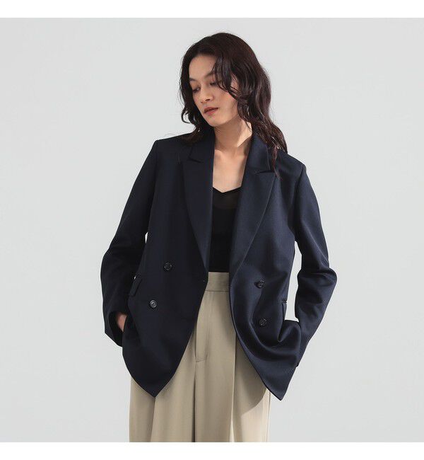 Demi-Luxe BEAMS 「ダブルブレスト ジャケット」|ダッフルコート|