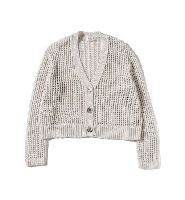 Demi-Luxe BEAMS 「3ゲージ コットン メッシュ カーディガン」|ニット・セーター|OYSTER