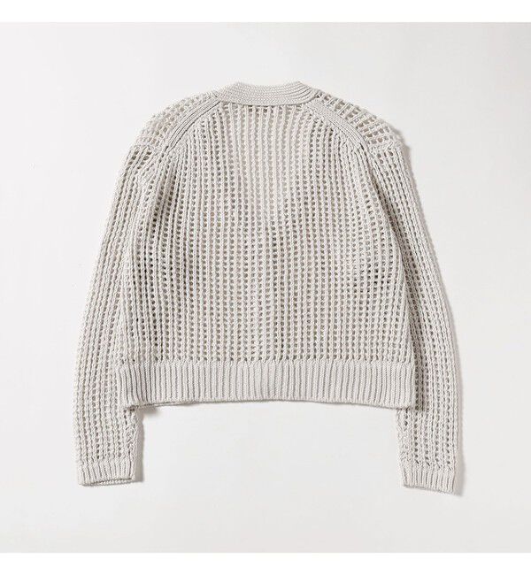 Demi-Luxe BEAMS 「3ゲージ コットン メッシュ カーディガン」|ニット・セーター|