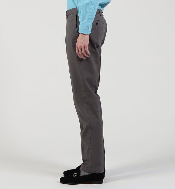 TOMORROWLAND MENS「ストレッチオックスフォード スリムストレートパンツ」|スラックス|