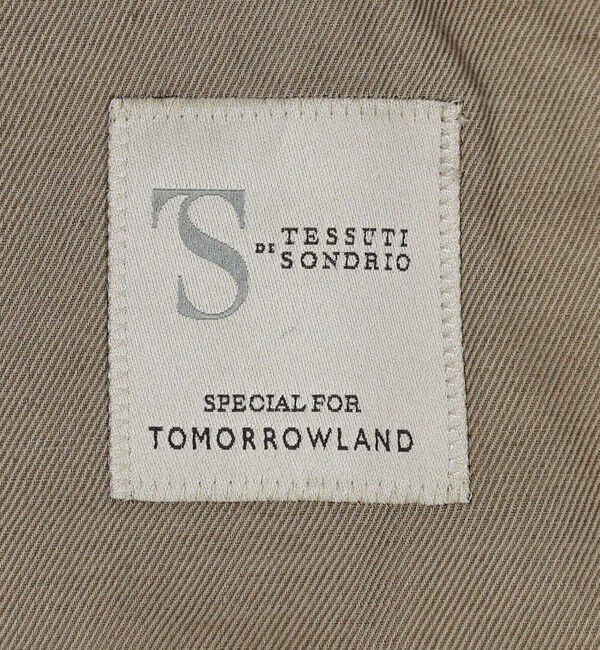 TOMORROWLAND MENS「リネンコットン シングルブレステッド 3Bジャケット SONDRIO」|テーラードジャケット|